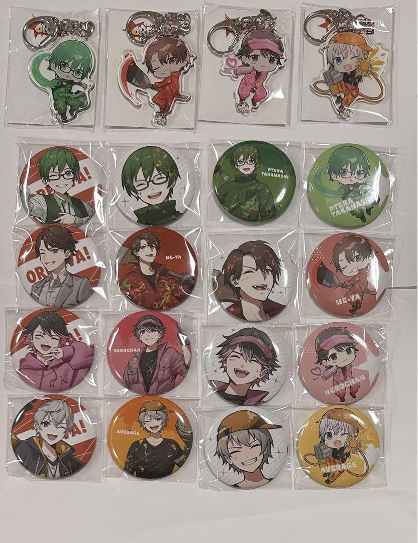 オレビバ　缶バッジ　ブロマイド オレビバ 缶バッジ ブロマイド